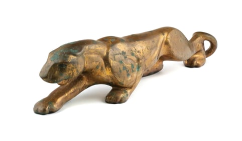 Bronze Art Deco Panther