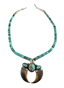 Navajo JOHNNY MIKE BEGAY Claw Necklace