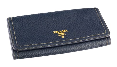 Prada Vitello Daino Long Wallet COA