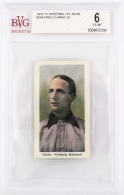 1910 Sporting Life FRED CLARKE Card BVG