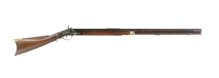 American Half-Stock Percussion Rifle