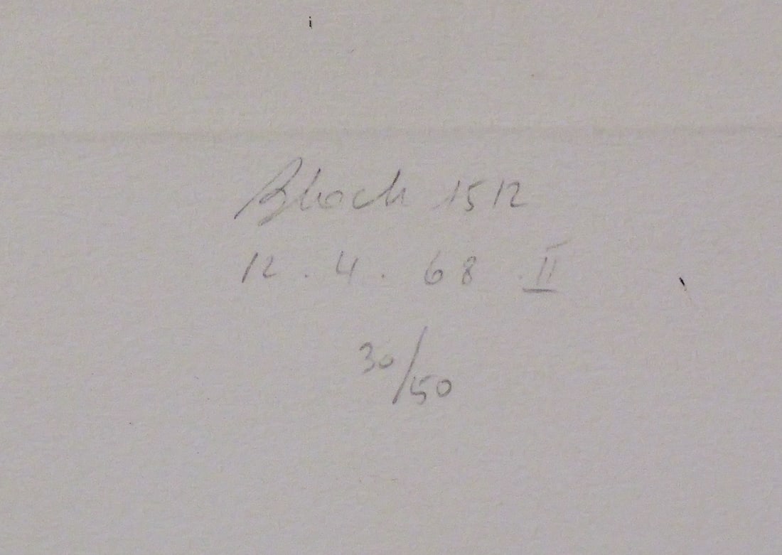 PABLO PICASSO Signed Etching, 1968 - 8