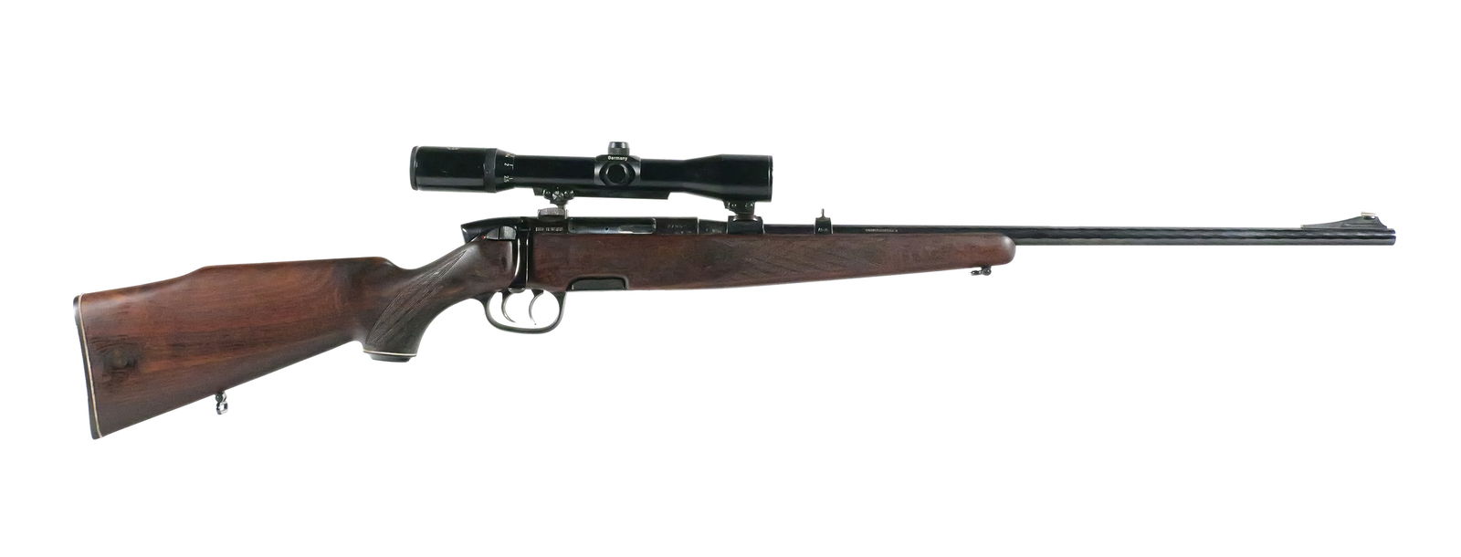 Steyr Mannlicher Model L Bolt Action Rifle & Scope (1 of 6)