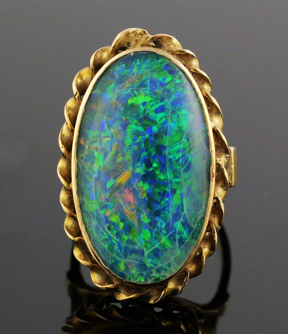 14K Gold & Opal Ring (1 of 3)