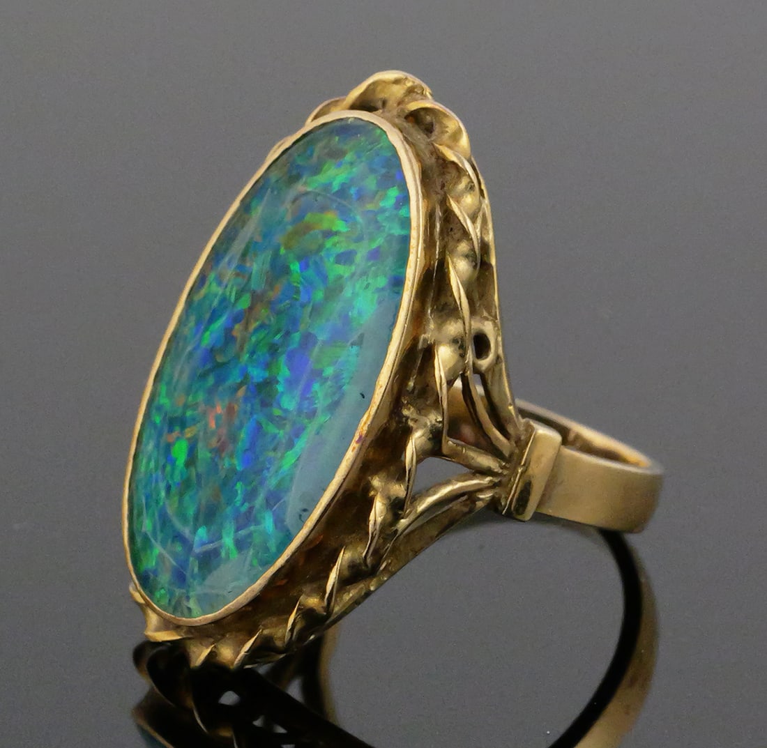 14K Gold & Opal Ring - 2