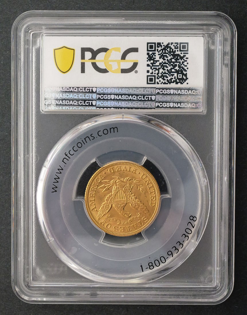 1904 $5 Liberty Half Eagle PCGS MS64+ - 2