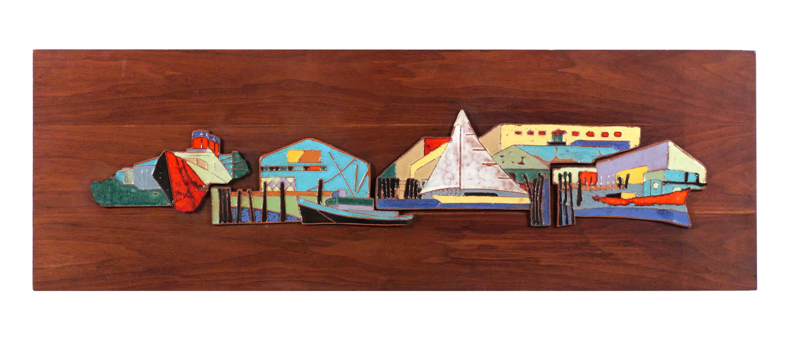 MCM Ceramic Relief Artwork