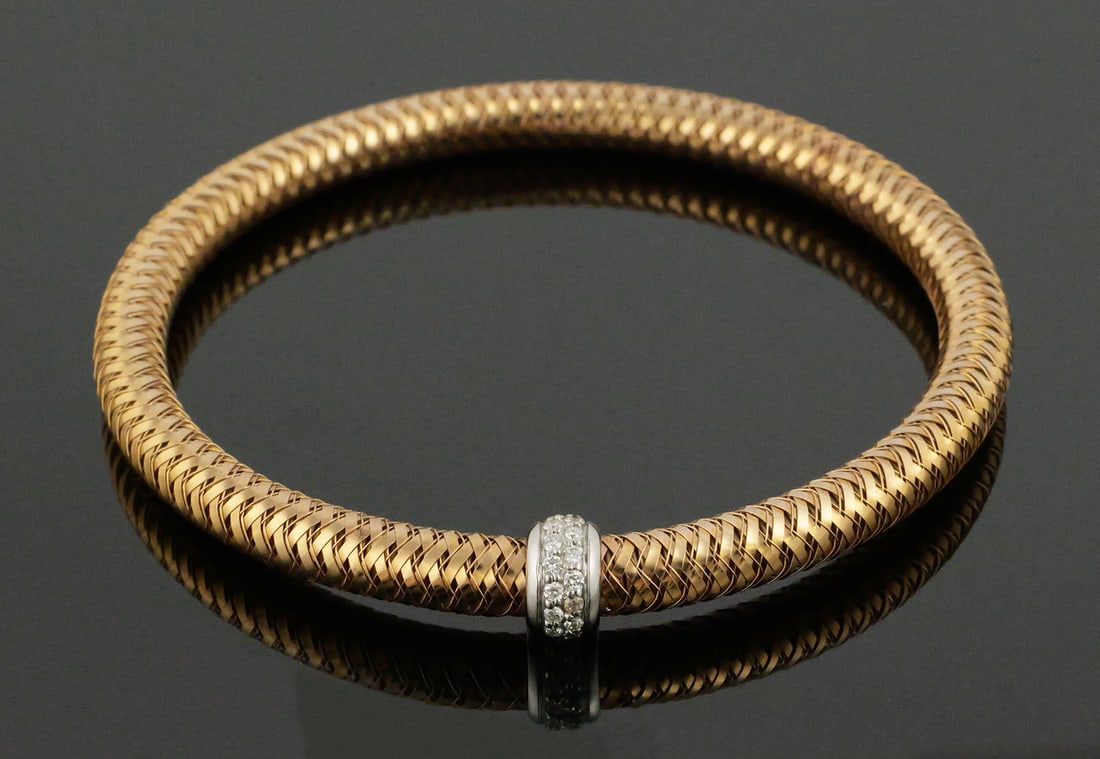 ROBERTO COIN Primavera 18k Rose Gold Bracelet (1 of 2)