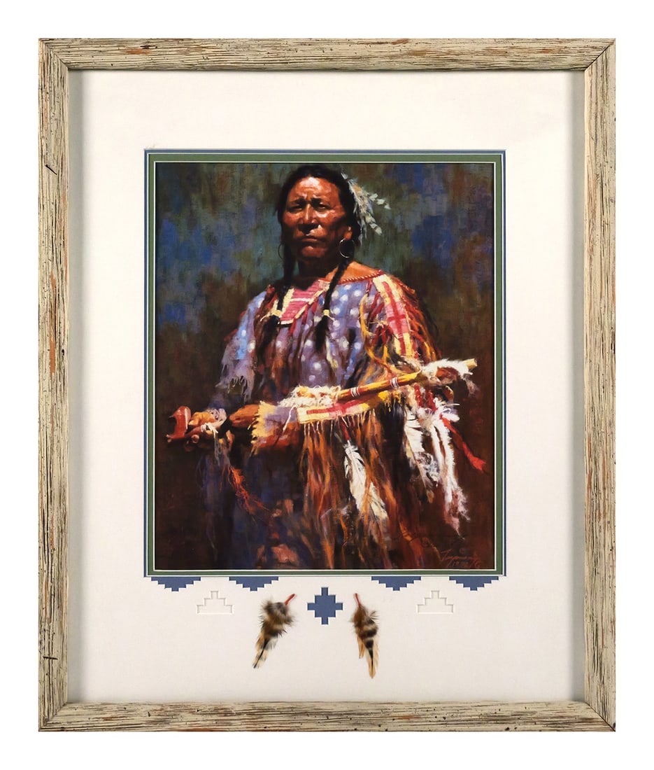 HOWARD TERPNING Native American Lithograph - 2