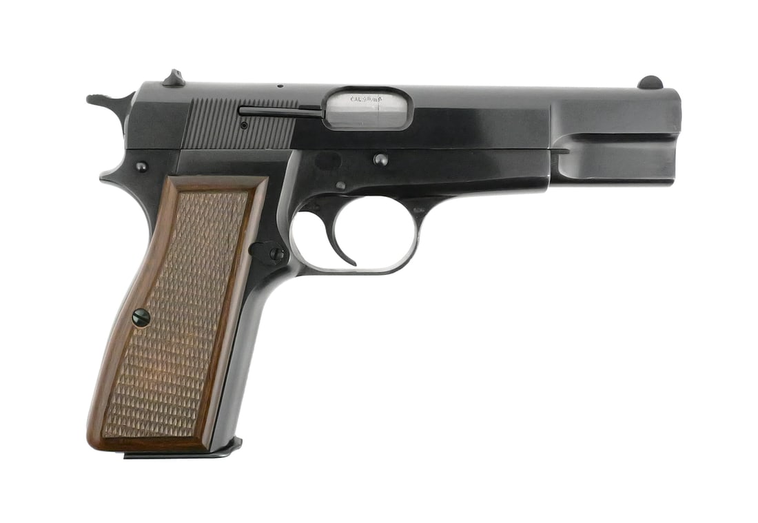 1973 Browning Hi-Power 9mm Pistol (1 of 6)
