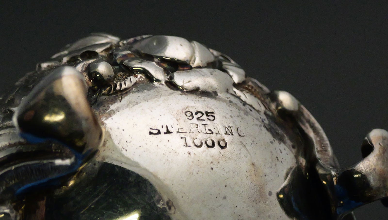 Baltimore Silver Co. Rose Repousse Shakers - 4