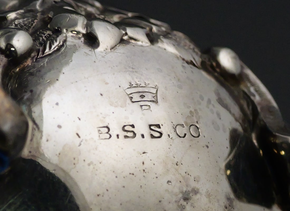 Baltimore Silver Co. Rose Repousse Shakers - 5