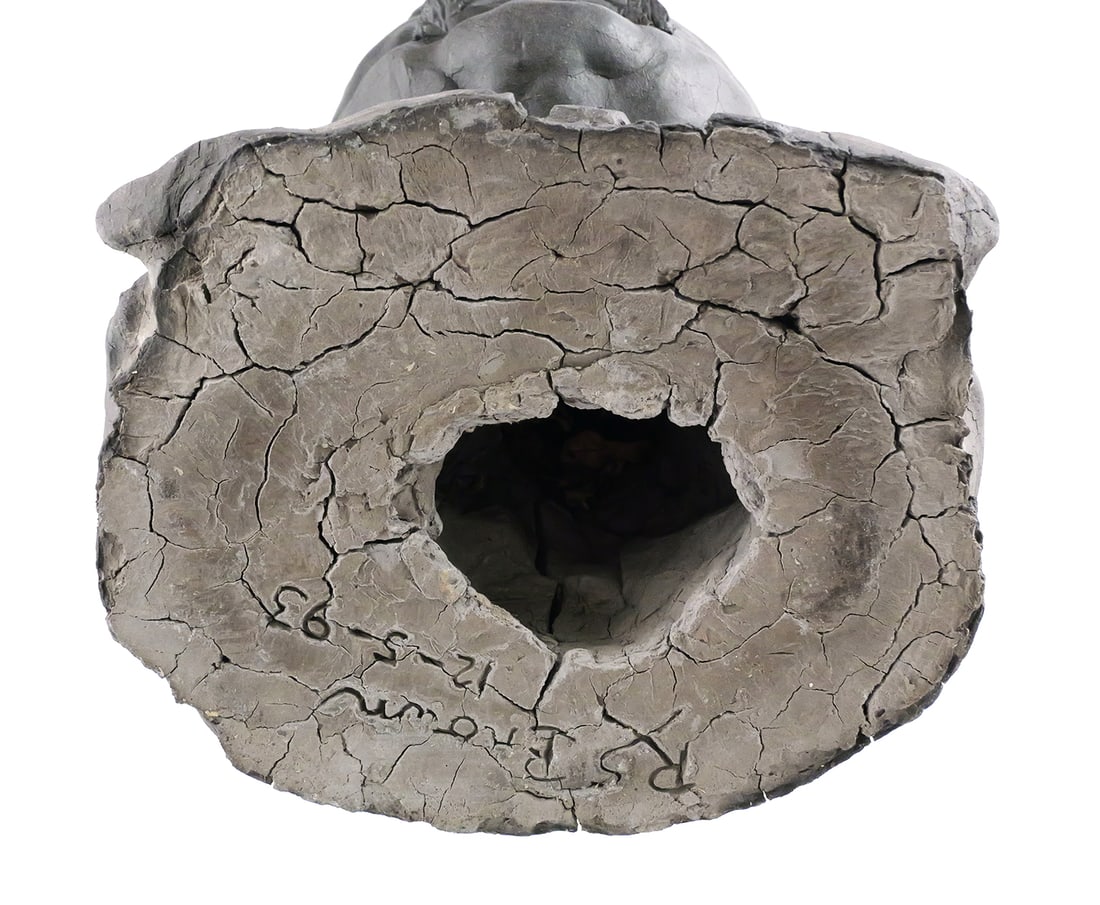 Theodore Roosevelt Clay Bust - 4