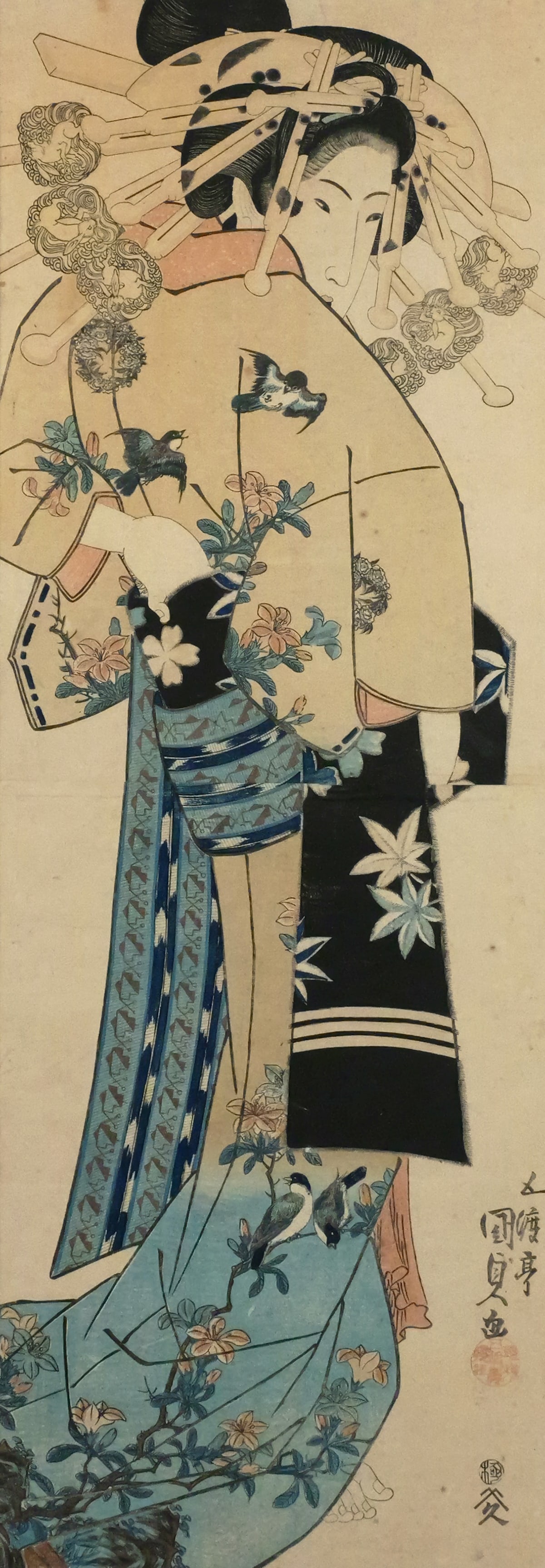 Japanese Woodblock Print (1 of 3)