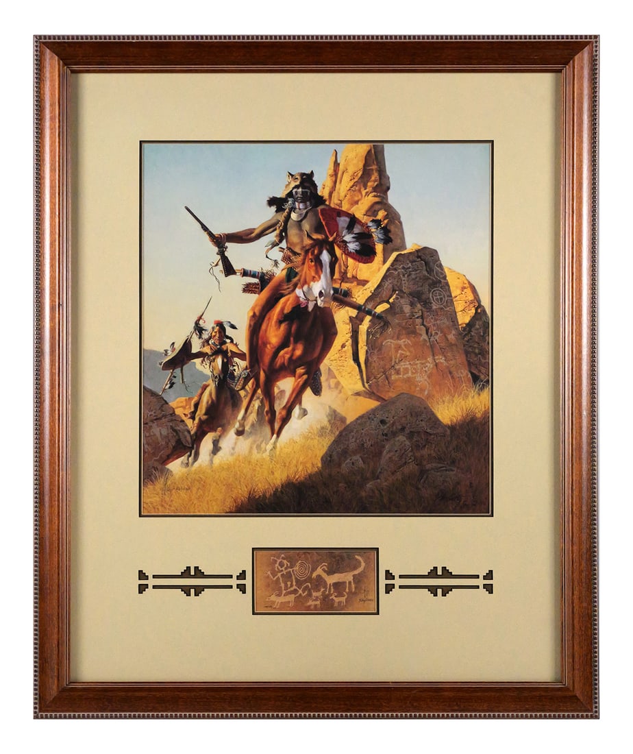 FRANK C MCCARTHY Native American Lithograph - 2