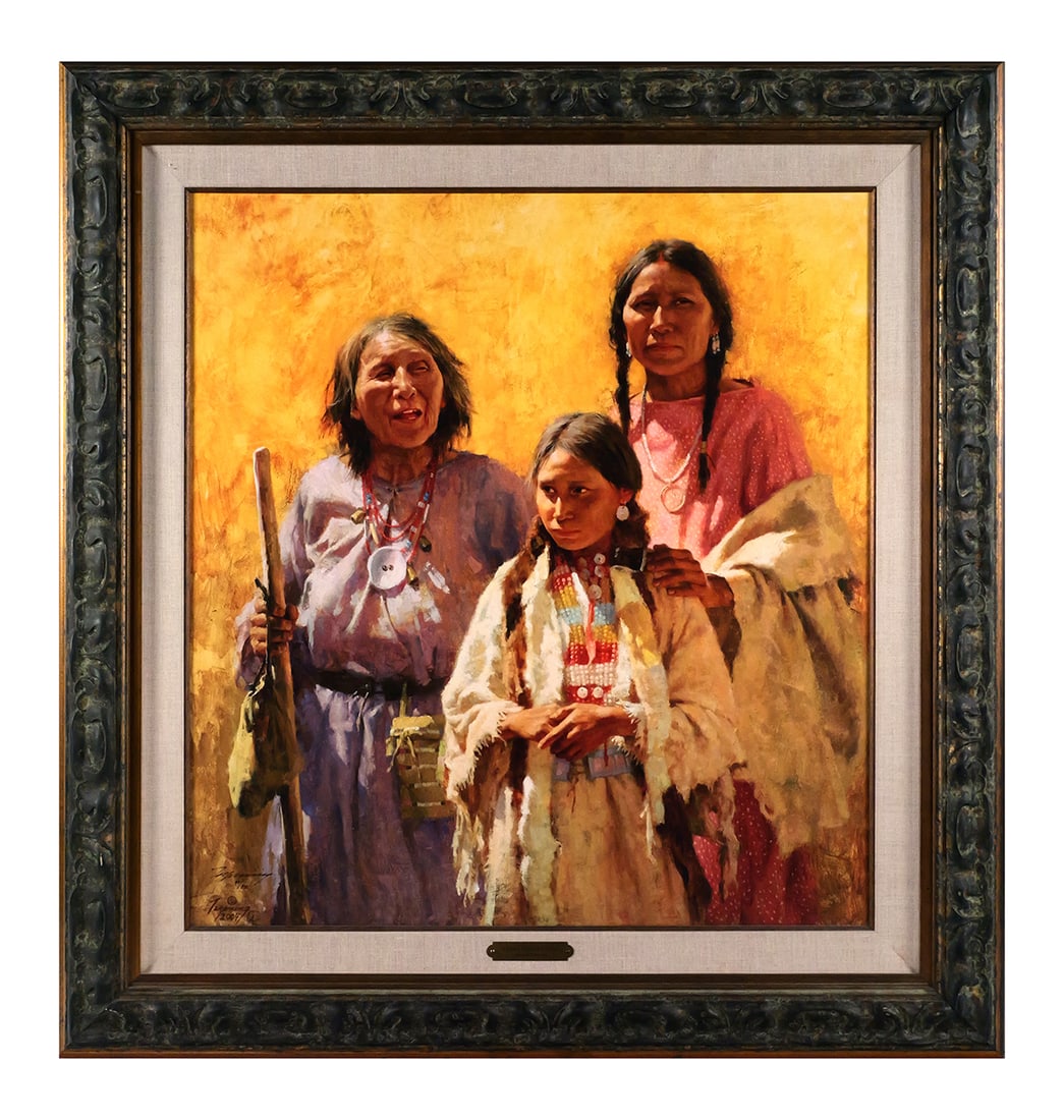 HOWARD TERPNING Three Generations Giclee - 2