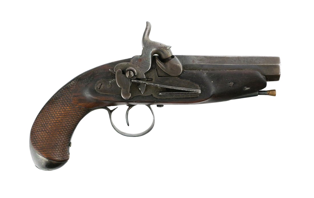 Antique Miquelet Percussion Pistol (1 of 2)