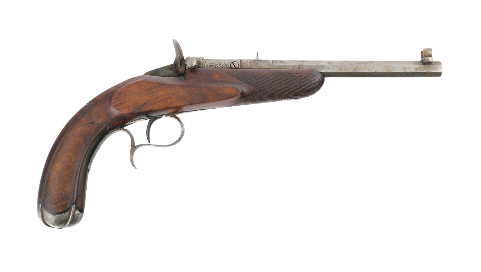 Antique Belgian Flobert 6mm Parlor Pistol (1 of 4)