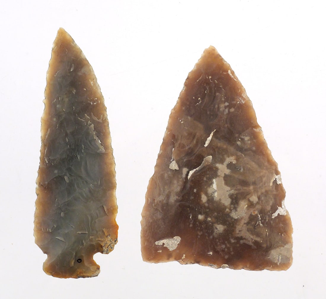 Texas Triangle and Base Tang Point Blade (1 of 2)