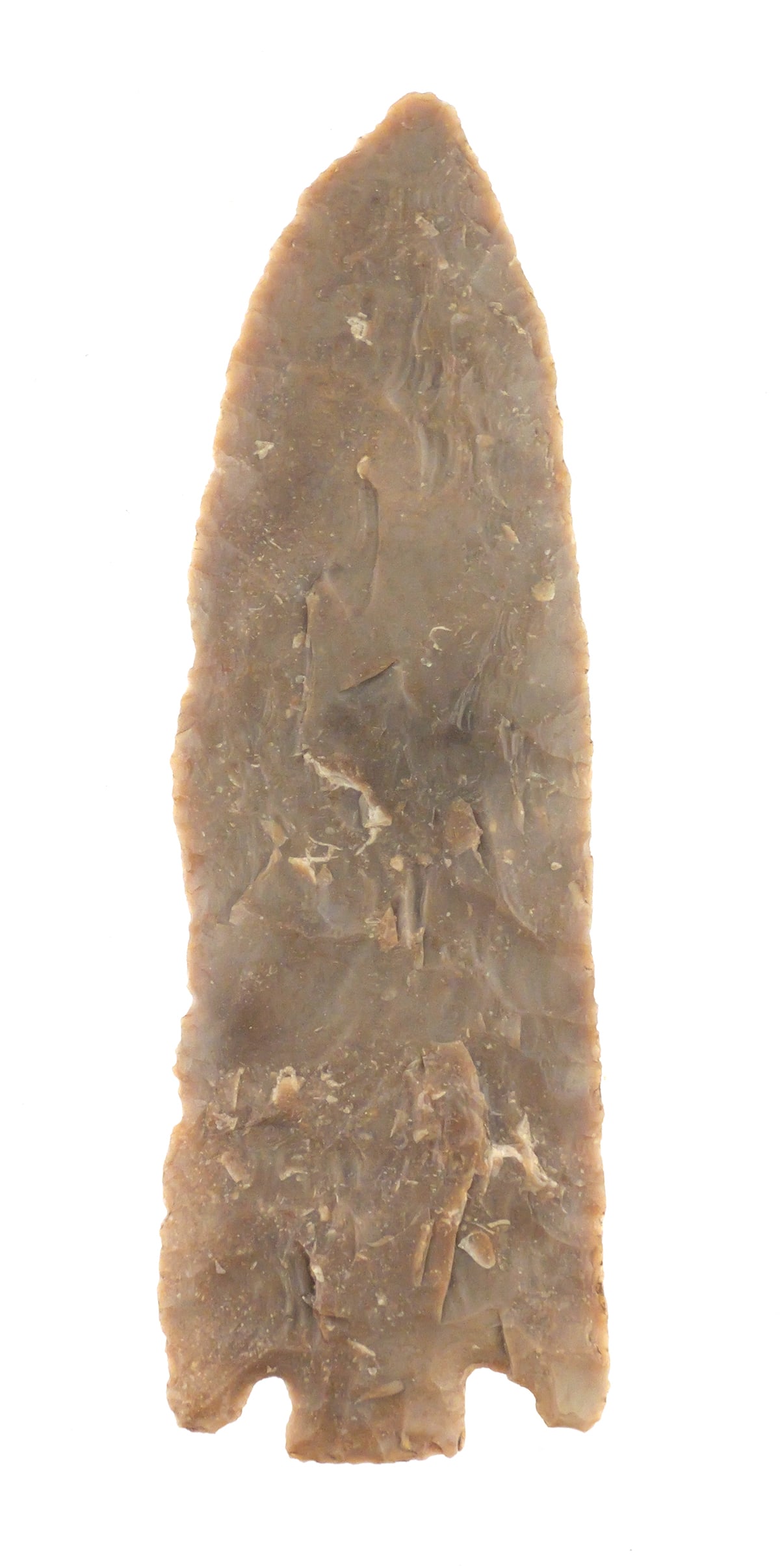 Base Tang Chert Knife Kerr Co TX Rogers COA (1 of 3)