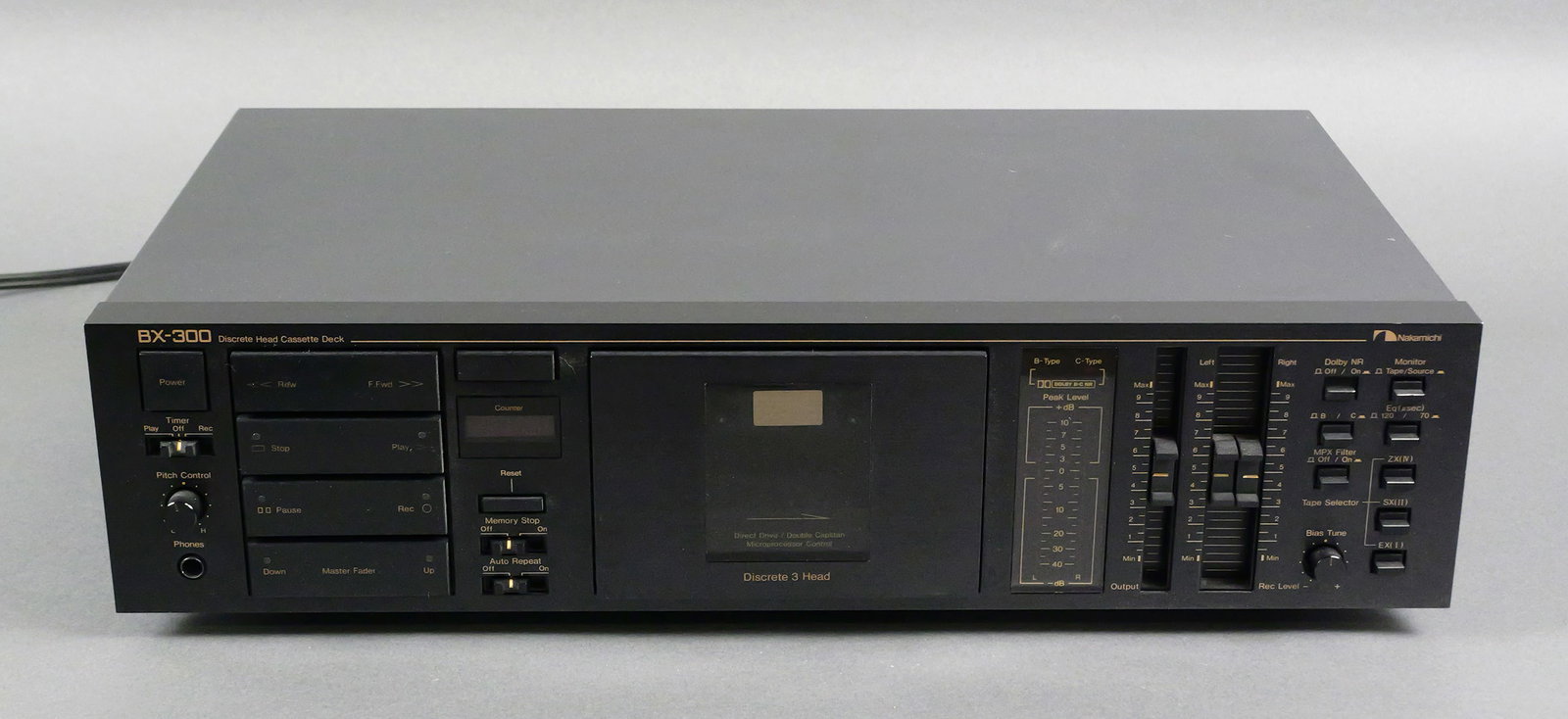 NAKAMICHI BX-300 Discrete Head Cassette Deck (1 of 4)