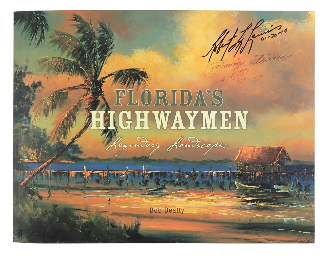 Florida's Highwaymen Book, Signed by NINE Artists (1 of 9)