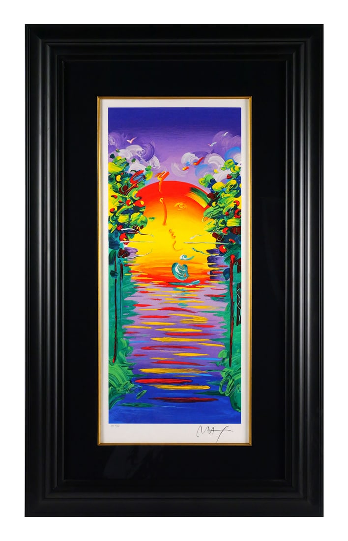 PETER MAX Better World Serigraph - 2