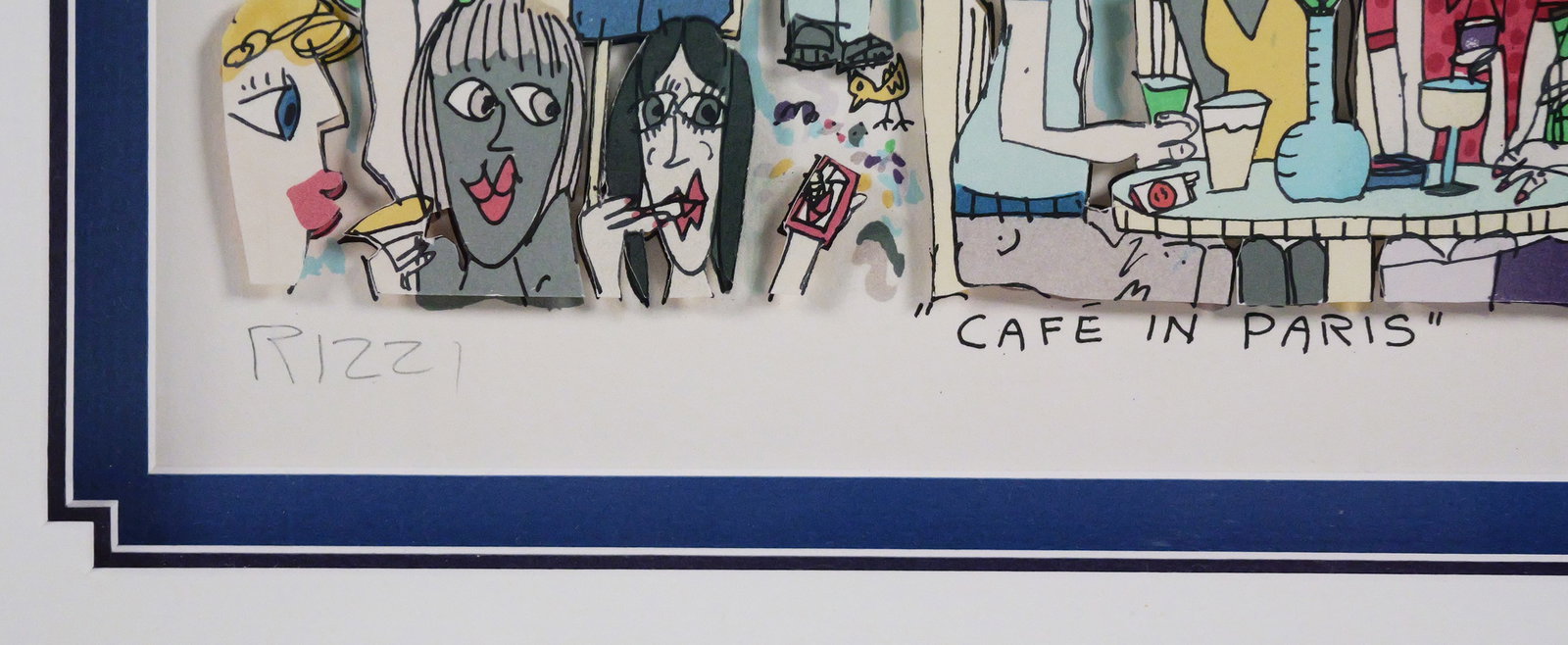 JAMES RIZZI 3D Collage Lithograph - 3