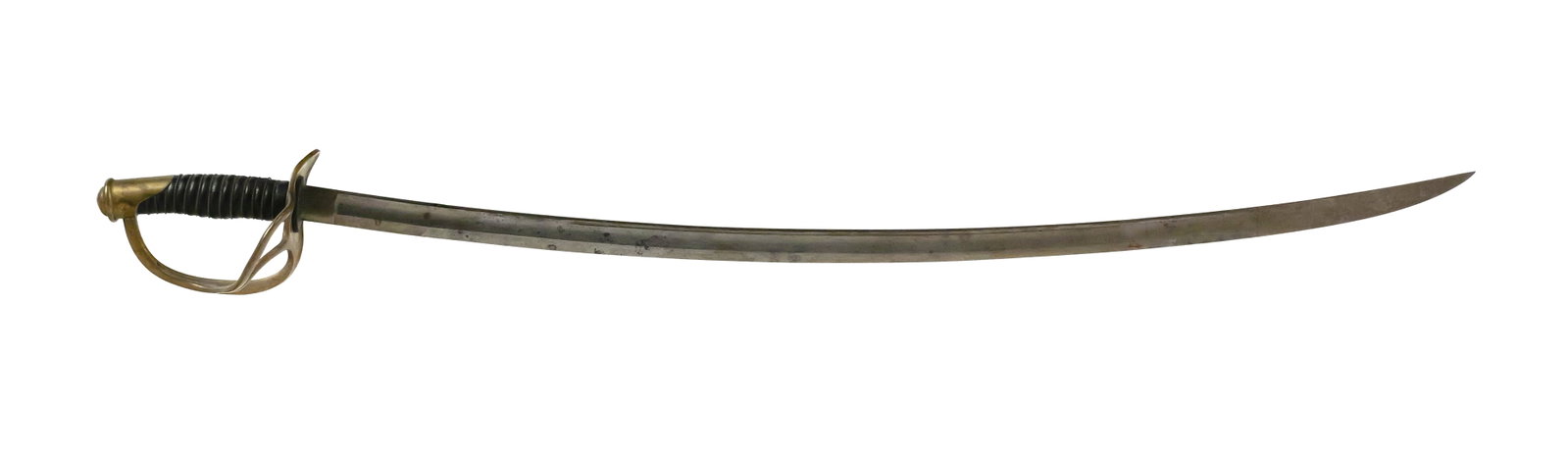 Civil War Sword, 1864, C. Roby, Chelmsford: Dated on the ricasso U.S. 1864 opposite C. Roby, W. Chelmsford Mass. No scabbard. Measures just shy of 41" long. This item can be shipped in-house. Multiple lot combined shipping may require 3rd