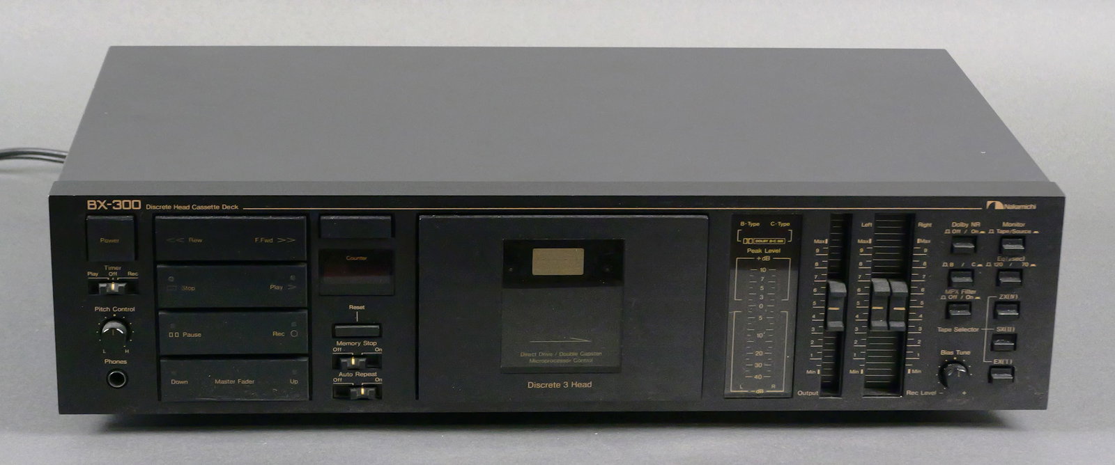 NAKAMICHI BX-300 Discrete Head Cassette Deck (1 of 3)