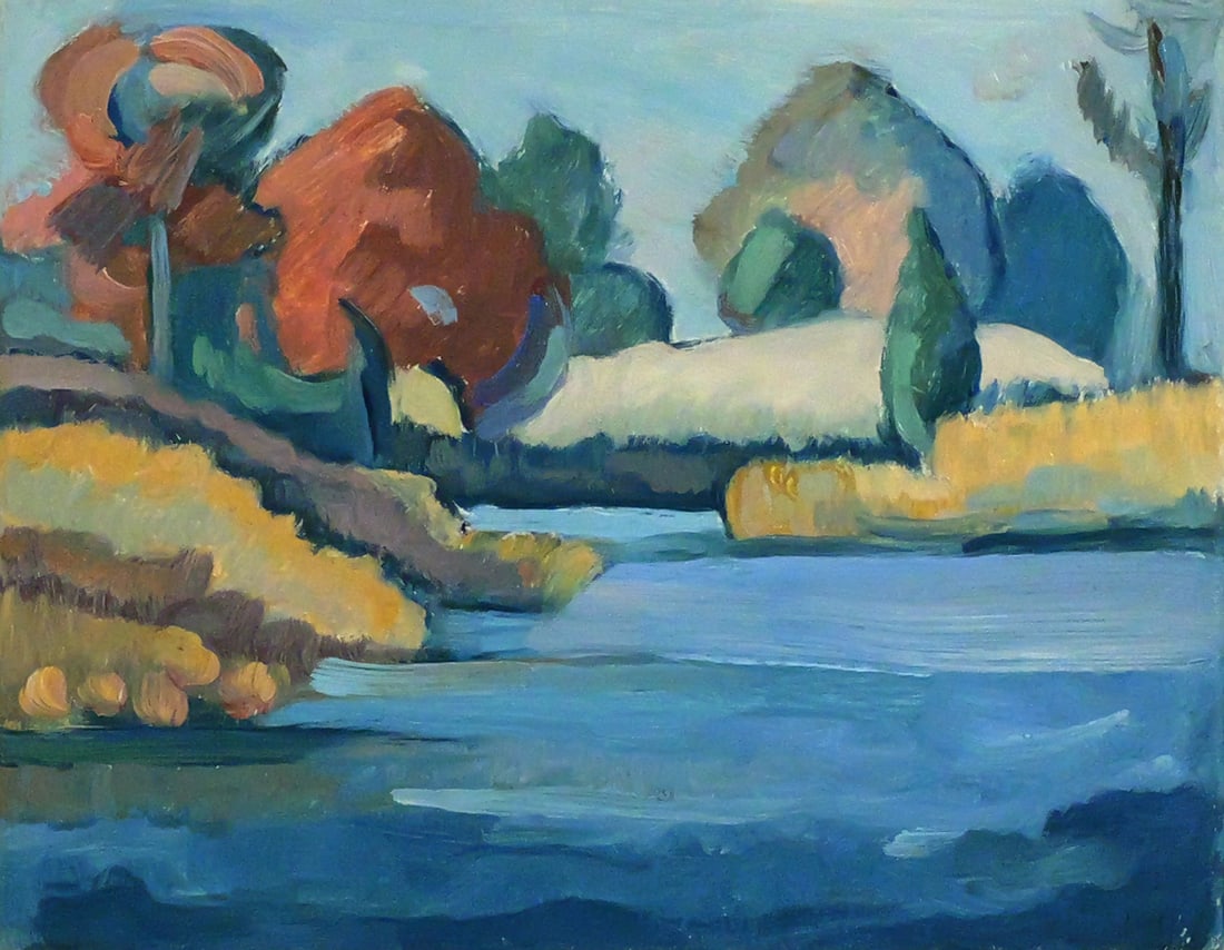 KATHARINA BERGDOLL, Virginia Landscape O/B (1 of 3)