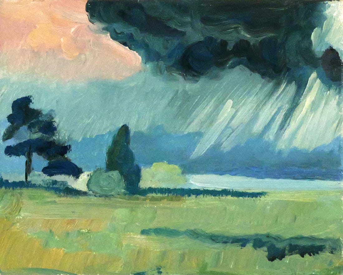 KATHARINA BERGDOLL, Virginia Landscape O/B (1 of 3)
