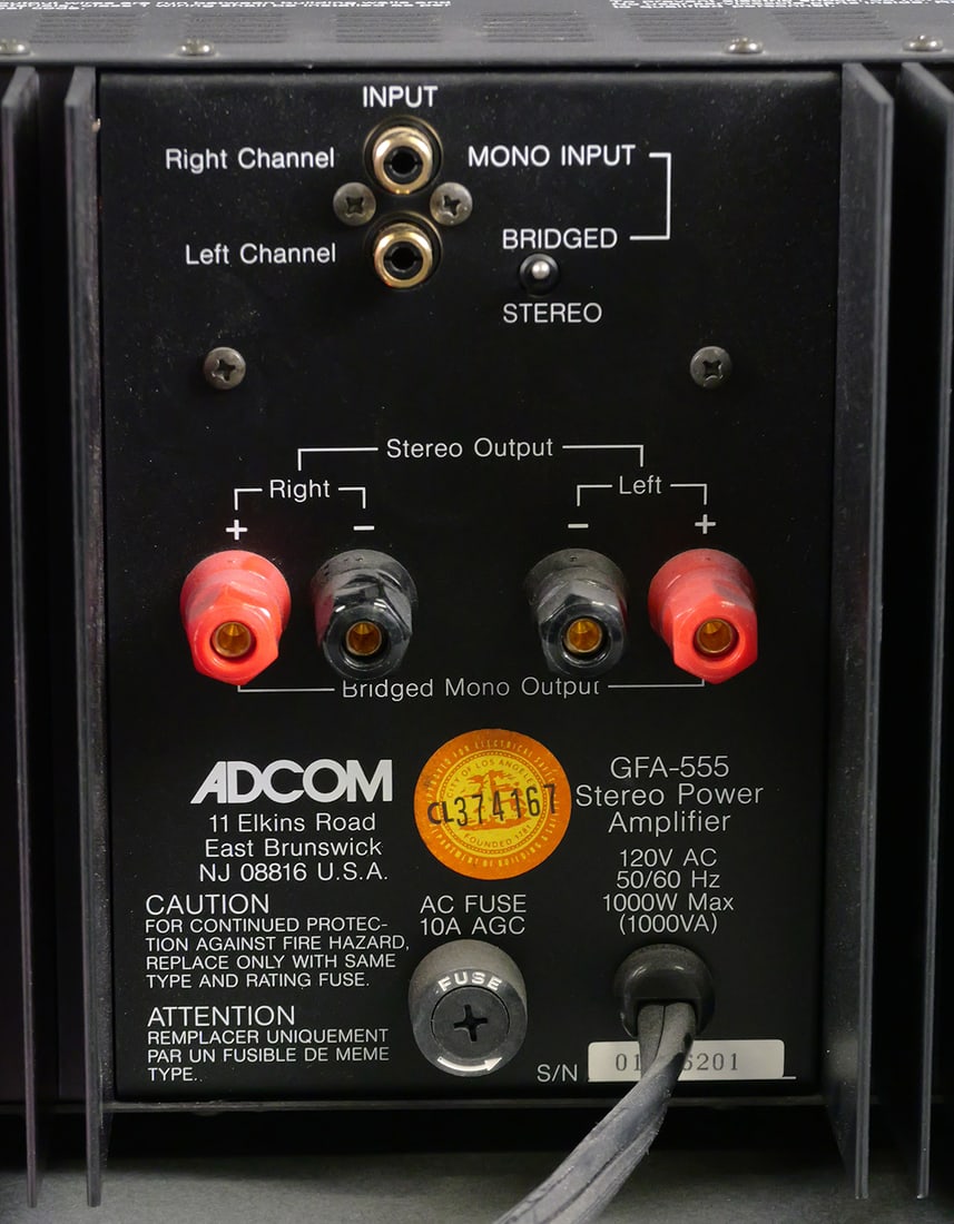 ADCom GFA-555 High Current Power Amplifier - 3