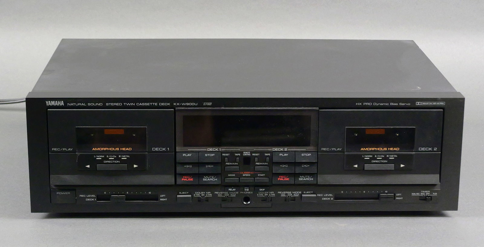 Yamaha KX-W900U Stereo Twin Cassette Deck (1 of 4)