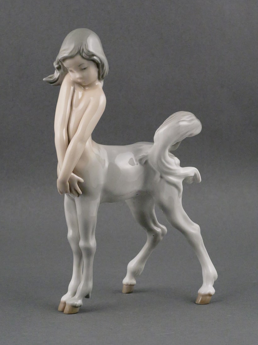 LLADRO Centaur Girl Figurine (1 of 3)