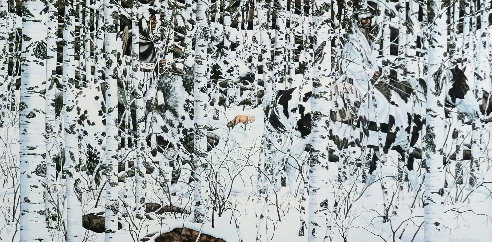 BEV DOOLITTLE Woodland Encounter Print (1 of 3)