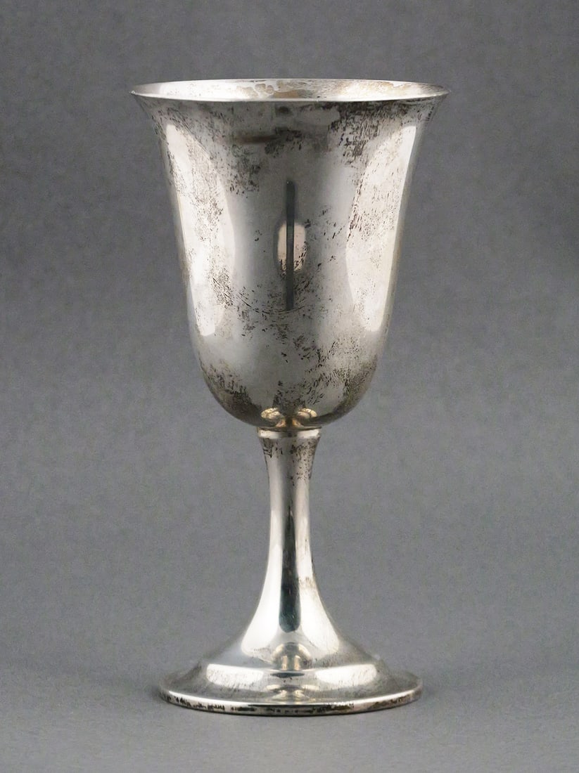 Sterling Silver Water Goblet, International (1 of 3)