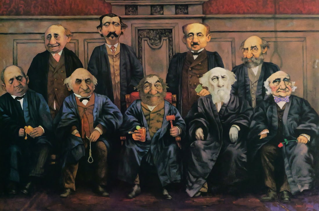 CHARLES BRAGG The High Court Lithograph (1 of 5)