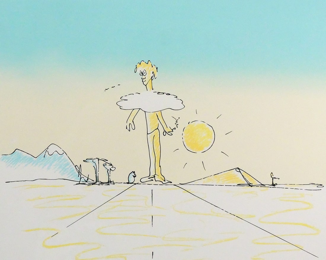 John Lennon Peace on Earth Serigraph (1 of 4)