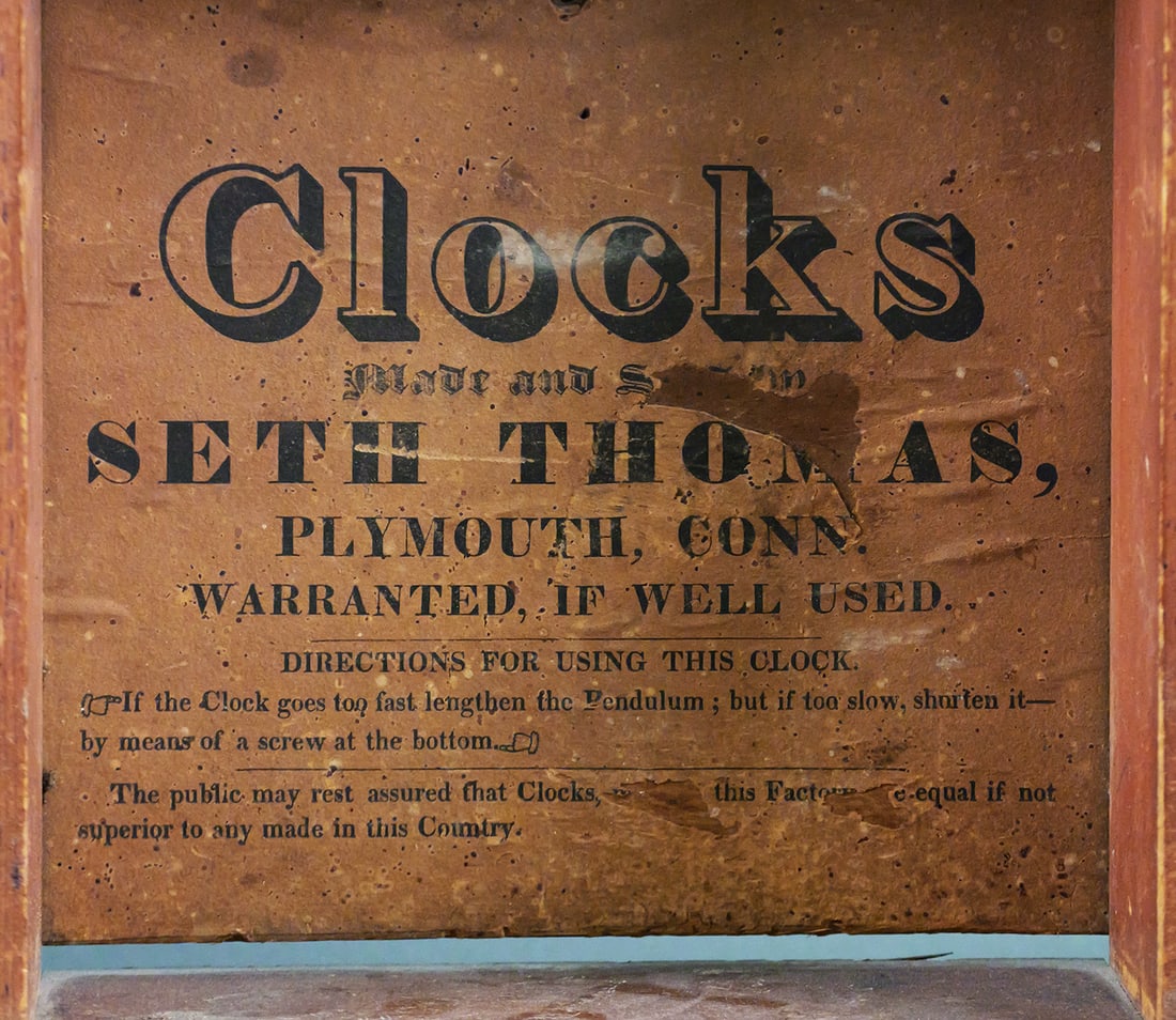Seth Thomas Pillar & Scroll Shelf Clock - 3