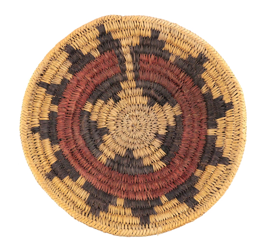 Vintage Navajo Wedding Basket (1 of 2)