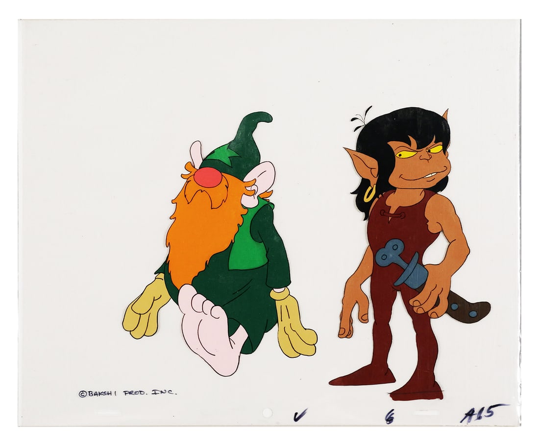BAKSHI Original Wizards Animation Art (1 of 3)
