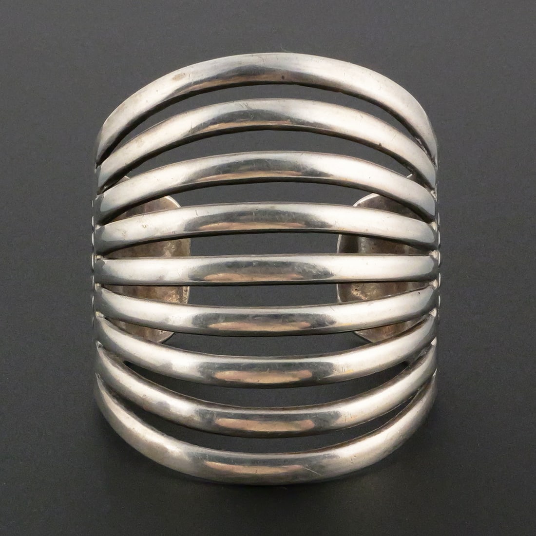 ALLEN KEE Sterling Cuff Bracelet (1 of 7)