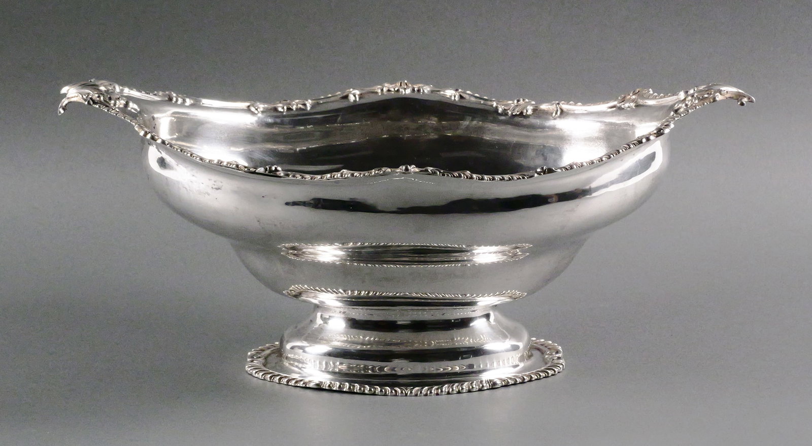 Large English Sterling Silver Centerpiece Bowl (1 of 5)
