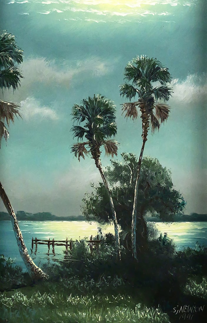 Highwaymen: SAM NEWTON Florida Painting (1 of 4)