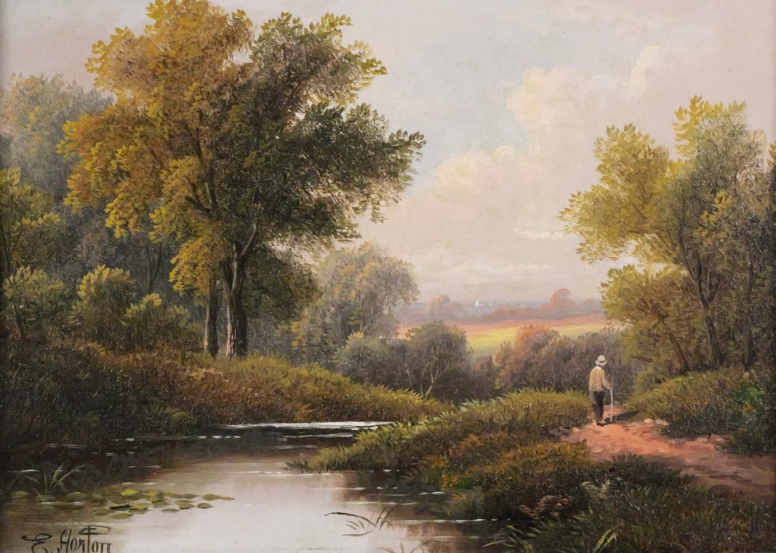 ETTY HORTON Landscape Painting (1 of 4)