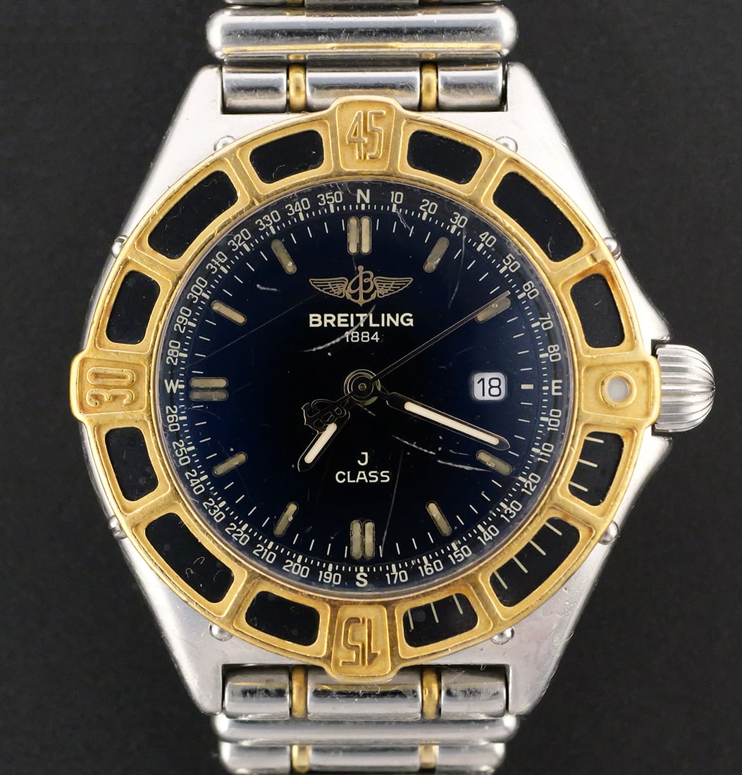 Breitling J Class D52064 Two-Tone Watch (1 of 5)
