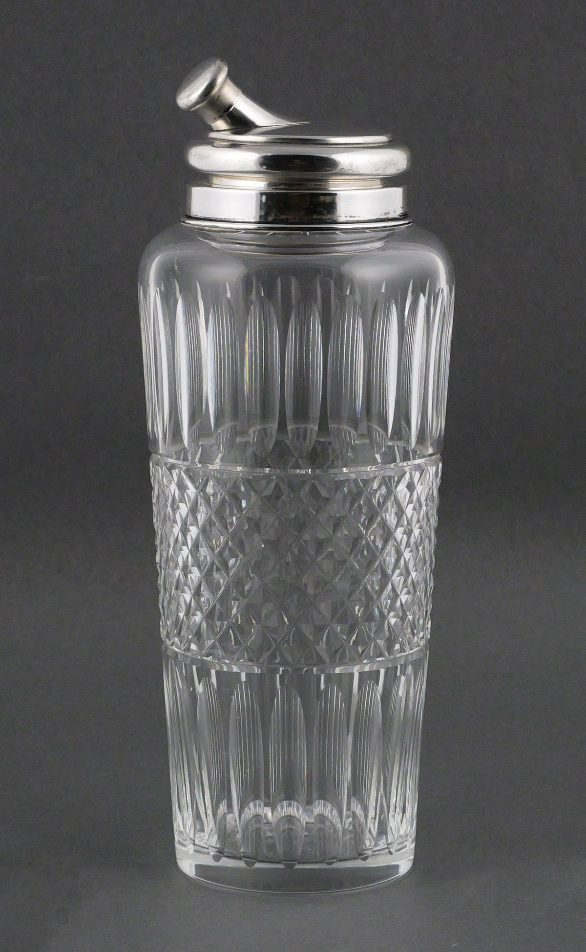 Hawkes Crystal & Sterling Silver Cocktail Shaker (1 of 6)