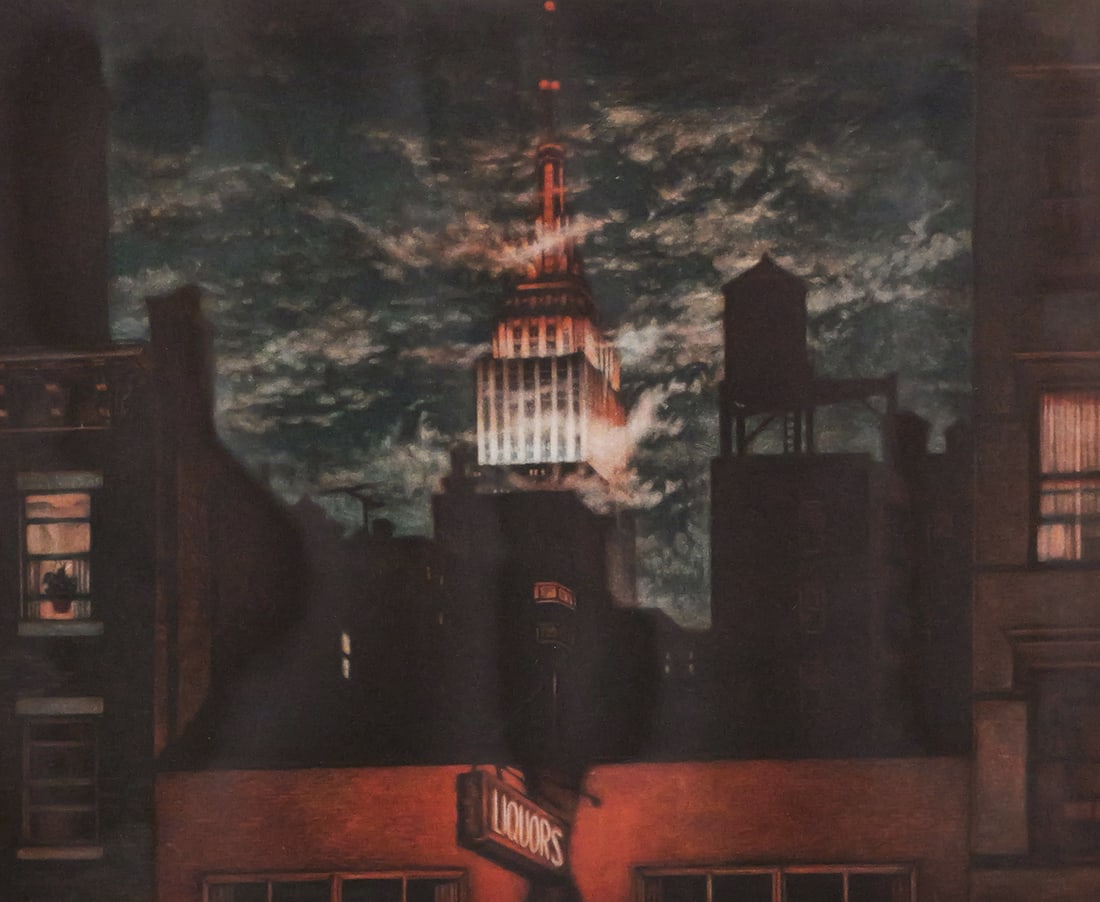 FREDERICK MERSHIMER, Engraving, Empire Glow (1 of 5)