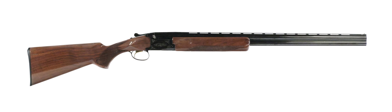Browning Citori Field 20 Ga. O/U Shotgun: Made in Japan Browning Citori Field over/under shotgun chambered in 20 gauge with 28-inch vent rib barrels choked Improved Modified & Full (**/*), single selective trigger, tang-mounted safety with